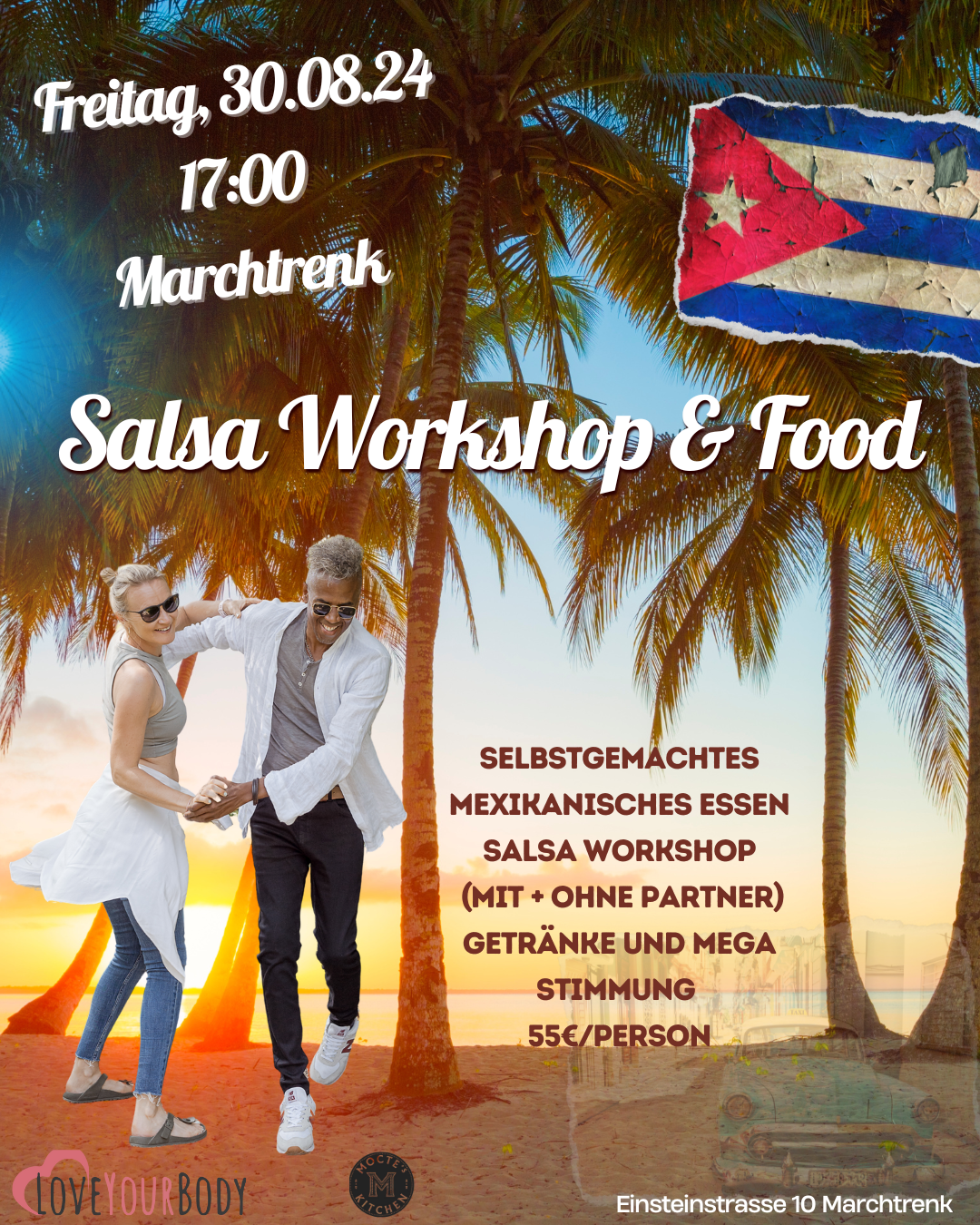 Salsa Workshop+Food